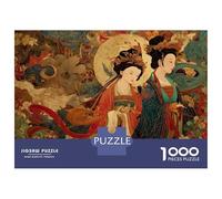 Jigsaw Puzzles 1000 Pieces Chinese Mythological Artwork Adult Jigsaw Puzzle Brain Teaser Game Analysis And Logic Christmas Birthday Gifts 70x50cm/1000pcs