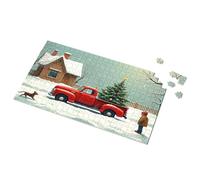 Jigsaw Puzzles 1000 Pieces Christmas Truck In The Snowy Village Picture Puzzle 3 Year Old Girl Gifts Jigsaw Puzzles 1000 Pieces(1000PCS)