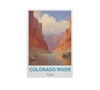 Jigsaw Puzzles 1000 Pieces，Colorado River Texas，Paper Children Games Educational Toys（50x70cm）-GH1