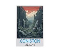 Jigsaw Puzzles 1000 Pieces，Coniston England，Paper Children Games Educational Toys（50x70cm）-FR1