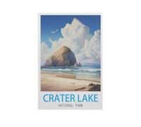 Jigsaw Puzzles 1000 Pieces，Crater Lake National Park，Wood Children Games Educational Toys（75x50cm）-GJ1