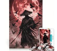 Jigsaw Puzzles 1000 Pieces Crimson Reckoning, Toy Wall Decor, Interesting Stress Reduction, Challenging Game Gifts 38x52cm