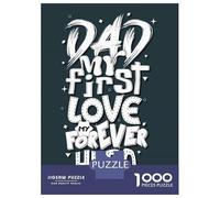 Jigsaw Puzzles 1000 Pieces Dad My First Love Adult Jigsaw Puzzle Brain Teaser Game Analysis And Logic Christmas Birthday Gifts 70x50cm/1000pcs