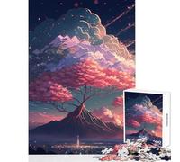 Jigsaw Puzzles 1000 Pieces Divine Tree DIY Toys Gifts for Women Men for Educational Game Enhance Love between Couples Size 38x52cm