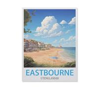 Jigsaw Puzzles 1000 Pieces，Eastbourne England，Paper Children Games Educational Toys（38x26cm）-G45