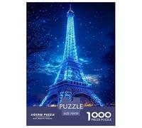 Jigsaw Puzzles 1000 Pieces Eiffel Tower Jigsaw 70x50cm/1000pcs Gift For Kids Stress Reliever Family Game DIY Cardboard
