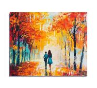 Jigsaw Puzzles 1000 Pieces for Adult Children A Couple Walking in The Rain Suitable for Those Who Like Challenging Family Leisure and Entertainment Toys