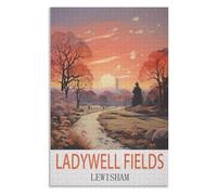 Jigsaw Puzzles 1000 Pieces for Adult,Ladywell Fields Lewisham，Adults 1000 Piece Jigsaw Puzzle- Christmas，70x50，paper puzzle，AA-1246