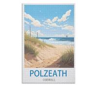 Jigsaw Puzzles 1000 Pieces for Adult,Polzeath Cornwall,Adults 1000 Piece Jigsaw Puzzle- Christmas,52x38,paper puzzle ,AA-1466