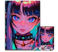 Jigsaw Puzzles 1000 Pieces for Adults A Cute Anime Explosion_201390b Puzzles for Adults Brain-Challenging DIY Decorative Game, Family Interactive Toy 1000 PCS