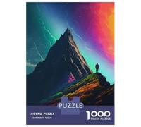 Jigsaw Puzzles 1000 Pieces for Adults A Man Standing Unique Moun Jigsaw Puzzle DIY Toys But Fun And Humorous Deal As Gifts for The Whole Family 70x50cm/1000pcs