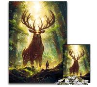 Jigsaw Puzzles 1000 Pieces for Adults A Mythical Day Paper Jigsaw Puzzles for Adults Interactive Family Game Brain Challenge Educational Toy 1000 PCS(38x26cm)