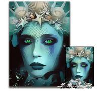 Jigsaw Puzzles 1000 Pieces for Adults A Scary Woman Challenging Puzzles for Teenagers Teens Ideal Birthday 1000 PCS(38x26cm)