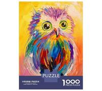 Jigsaw Puzzles 1000 Pieces for Adults A Small Owl Puzzle for Adults Hands-on Game Improve Memory Deal As Gifts for The Whole Family 70x50cm/1000pcs