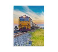 Jigsaw Puzzles 1000 Pieces for Adults，A train on its journey，Birthday Idea for Kids, Adults, Family Game and Hobby（50x70cm）-AQ91