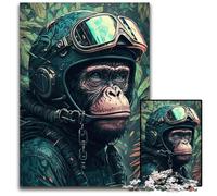 Jigsaw Puzzles 1000 Pieces for Adults Abstract Psychedelic Monke_181134b - 副本 (2) - 副本 - 副本 Jigsaw Puzzles for Adults Relax & Challenge, Colorful Home Decor Art, for Friends 300 PCS