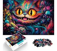 Jigsaw Puzzles 1000 Pieces for Adults alice cat puzzle wall decoration 26x38cm Unique Birthday and Gifts for teenager Age 14 Years Up
