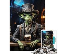 Jigsaw Puzzles 1000 Pieces for Adults Alien Craft Beer Delights Puzzle for Adults Hands-on Game Improve Memory Deal As Gifts for The Whole Family (50x75cm)