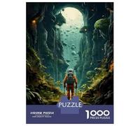Jigsaw Puzzles 1000 Pieces for Adults Alien Landscape Adventure Jigsaws for Adults Relax Games Improve Memory Stress Reduction Gifts 52x38cm/1000pcs