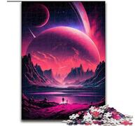Jigsaw Puzzles 1000 Pieces for Adults Alien Planet Landscape 1000Pc Adults Jigsaw Puzzle Relaxing Entertainment, Home Decor (Size 50x75cm)