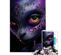 Jigsaw Puzzles 1000 Pieces for Adults Alien Portrait with Intricate Design Jigsaws for Adults Relax Games Home Decoration Deal As Gifts for The Whole Family (Size 50x75cm)