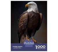 Jigsaw Puzzles 1000 Pieces for Adults American Bald Eagle Jigsaws for Adults Fun Games A Work of Art Deal As Gifts for The Whole Family 52x38cm/1000pcs
