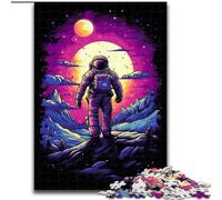Jigsaw Puzzles 1000 Pieces for Adults An Astronaut Puzzles for Adults Family Game Night Fun, DIY Decorative Artwork size 50x75cm