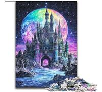 Jigsaw Puzzles 1000 Pieces for Adults Ancient Castle Puzzles for Adults 50X75CM Birthday Gift Idea, Challenging Brain Teaser Game