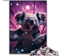 Jigsaw Puzzles 1000 Pieces for Adults Animal Koala Jigsaw Family Interactive Game, DIY Home Decor Brain Challenge Gift (size : 26x38cm)