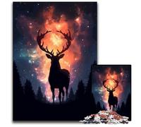 Jigsaw Puzzles 1000 Pieces for Adults Animal Nature Deer Cosmic Puzzles for Adults for Birthdays And Holidays 1000 PCS(75x50cm)