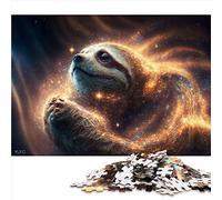 Jigsaw Puzzles 1000 Pieces for Adults Animal Sloth Jigsaw Puzzles Cardboard puzzles Great Gift for Adults （Size 26x38cm）