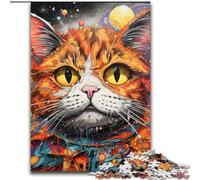 Jigsaw Puzzles 1000 Pieces for Adults Animals Cats Jigsaw Family Fun Activity, Brain Challenge, for Teenager (size : 26x38cm)