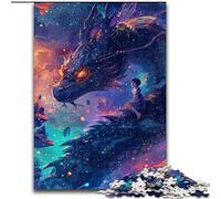 Jigsaw Puzzles 1000 Pieces for Adults Anime Dragons Puzzle for Teenagers, Family Game Night, Brain-Challenging Gift Idea (size : 26x38cm)