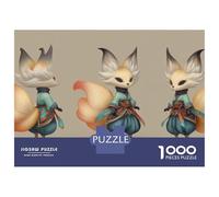 Jigsaw Puzzles 1000 Pieces for Adults Anime Fox Character Design Adult Puzzles Toy Wall Decor But Fun And Humorous Help The Brain Exercise 70x50cm/1000pcs