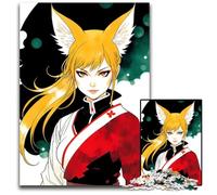 Jigsaw Puzzles 1000 Pieces for Adults Anime Fox Girl Puzzles for Adults for Birthdays And Holidays 1000 PCS(38x26cm)