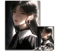 Jigsaw Puzzles 1000 Pieces for Adults Anime Woman Cute Jigsaw Puzzles for Adults Perfect for Family Fun on Holidays 1000 PCS(75x50cm)