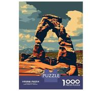 Jigsaw Puzzles 1000 Pieces for Adults Arches National Park Jigsaws for Adults Fun Games A Work of Art Deal As Gifts for The Whole Family 70x50cm/1000pcs