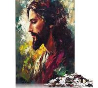 Jigsaw Puzzles 1000 Pieces for Adults | Art Christian Jesus Puzzles | 1000 Piece Jigsaw Educational Games Home Decoration Puzzle 1000pcs (75x50cm)