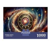 Jigsaw Puzzles 1000 Pieces for Adults Astrology Horoscope Signs Jigsaw Puzzle Relax Games Precision Cutting Unique Birthday And Gifts 52x38cm/1000pcs