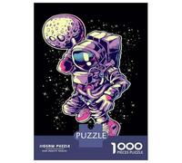 Jigsaw Puzzles 1000 Pieces for Adults Astronaut Basketball Player Poster Jigsaws for Adults Relax Games Improve Memory Stress Reduction Gifts 52x38cm/1000pcs