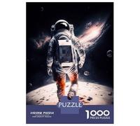 Jigsaw Puzzles 1000 Pieces for Adults Astronaut in Outer Space Puzzle for Adults Family Game Wall Decoration for Birthday, Chrismas 70x50cm/1000pcs