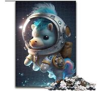 Jigsaw Puzzles 1000 Pieces for Adults Astronaut Space Pony Horse Jigsaw Puzzles for Adults 1000 Engaging Family Game Night Activity (Size 26x38cm)