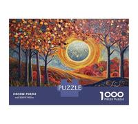Jigsaw Puzzles 1000 Pieces for Adults Autumn Landscape Mosaic Art Jigsaw Puzzle Relax Games Precision Cutting Unique Birthday And Gifts 70x50cm/1000pcs