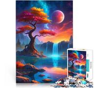 Jigsaw Puzzles 1000 Pieces for Adults Autumn on a faraway planet Entspannungsspiele Die Liebe zwischen Paaren stärken52x38cm