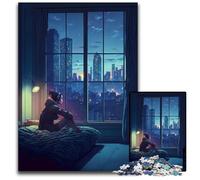 Jigsaw Puzzles 1000 Pieces for Adults Awake at The Apocalypse Wooden Puzzles Challenging Brain Teaser Family Activity Home Decor 1000 PCS(75x50cm)