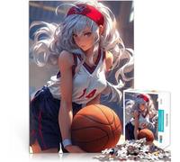 Jigsaw Puzzles 1000 Pieces for Adults Basketball Maid Pädagogisches Familienspiel Geschenke für Freunde und Familie52x38cm