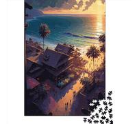 Jigsaw Puzzles 1000 Pieces for Adults Beach Resort Jigsaw Puzzles 1000 Pieces for Adults 1000pcs (38x26cm)