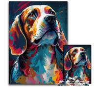 Jigsaw Puzzles 1000 Pieces for Adults Beagle Style Jigsaw Puzzles Adult Game Gift Family Interactive Game Brain Challenge Gift 1000 PCS(38x26cm)