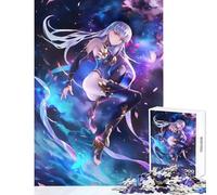 Jigsaw Puzzles 1000 Pieces for Adults Beast︰ Kama in The Cosmous Anti-Stress Toys Gift For Birthdays Impossible Game with Matching Poster And Trivia Sheet Size 50x75cm