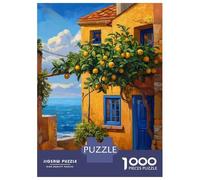 Jigsaw Puzzles 1000 Pieces for Adults Beautiful House Painting Puzzles for Adults Fun Games Improve Memory Deal As Gifts for The Whole Family 70x50cm/1000pcs